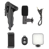KIT DE GRABACION DE VIDEO CON TRIPODE Y BLUETOOTH