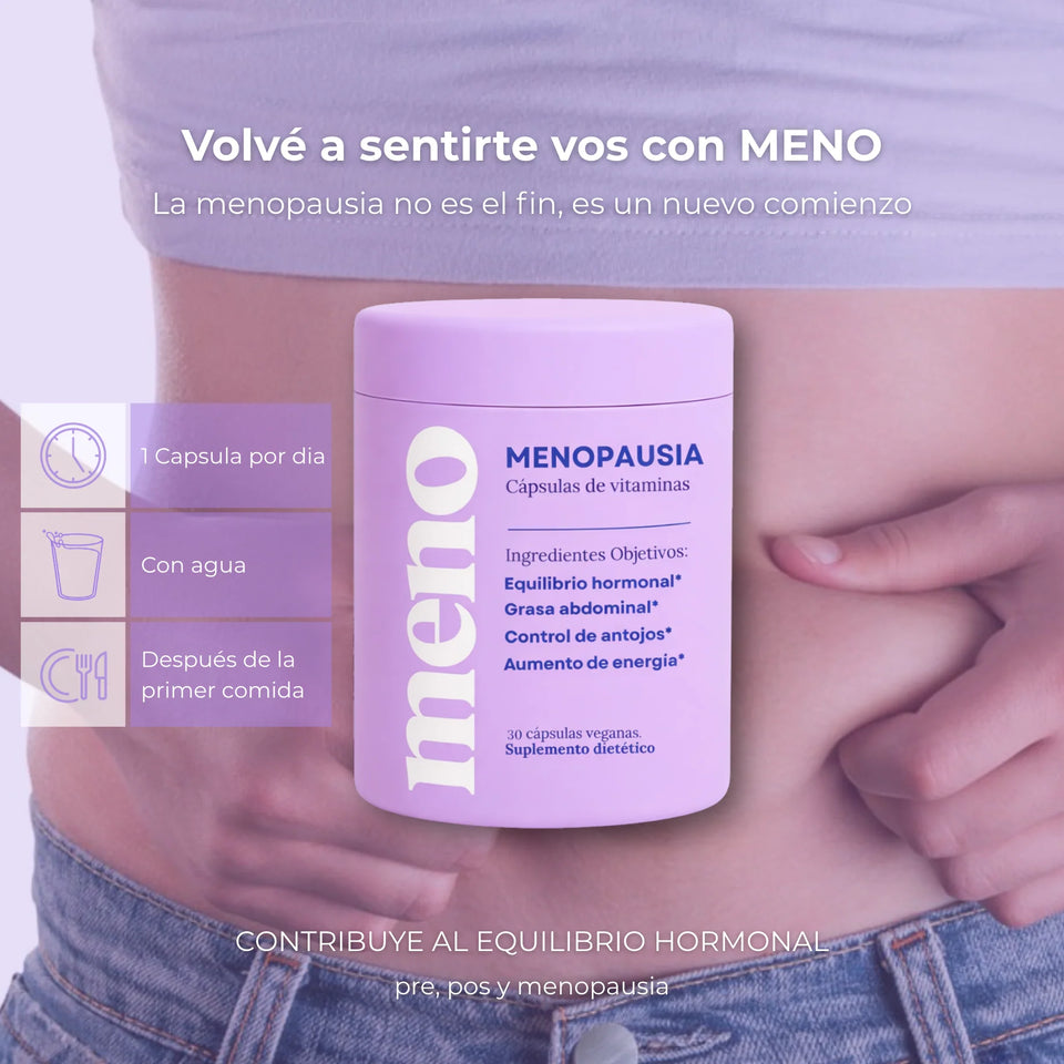 MENO VITAMINA - FRASCO IMPRESO 60 CAPSULAS
